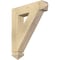 Ekena Millwork Traditional Arts & Crafts Rough Sawn Bracket, Douglas Fir, 4"W x 20"D x 24"H BKT04X20X24TRA03RDF - alternate 1